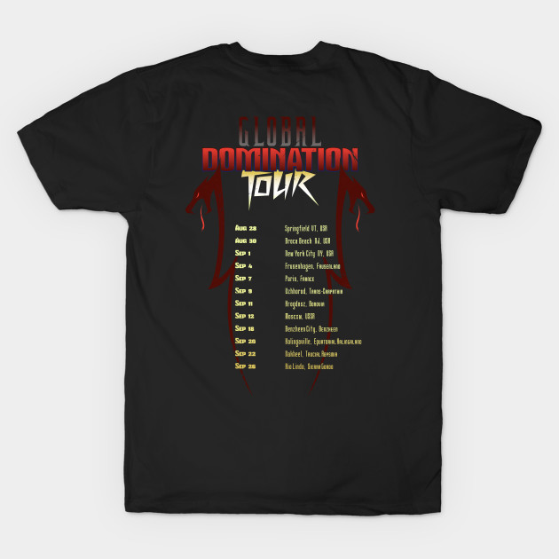 Cold Slither Tour shirt (vers.1) by VinylCountdown